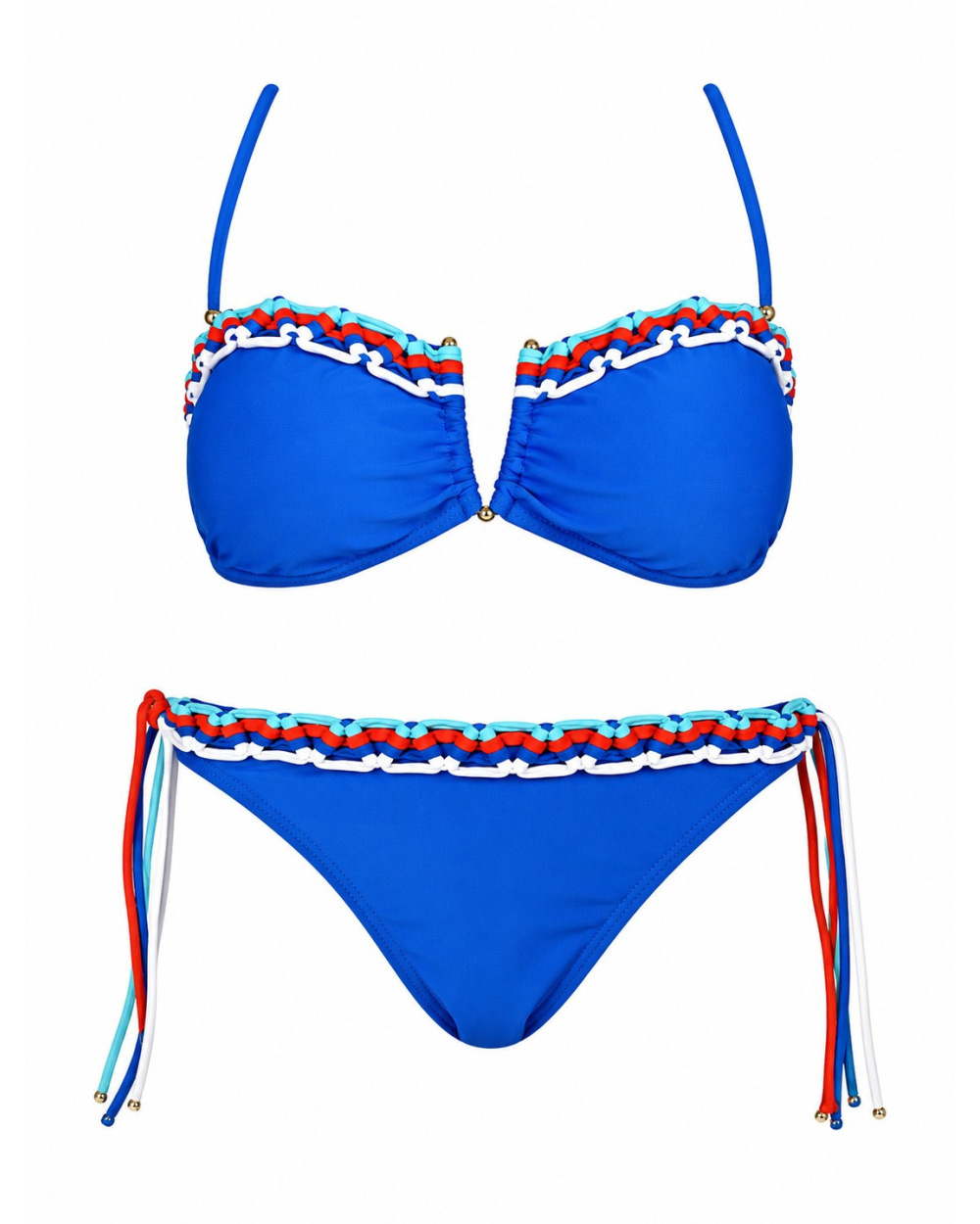 Bikini Rae - Bunte Bändel - Dreamy Blue Bikinis