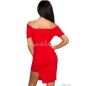 Kleid Ling Ling - Asymmetrisch - Rot