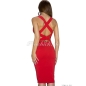 Kleid New Collection - Raffiniert - Rot