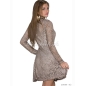 Kleid Miss Romance - Spitze/Transparent - Cinder