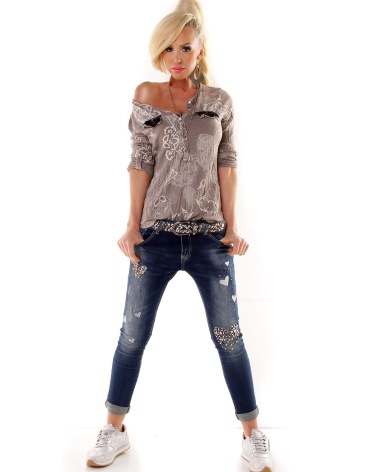 Langarmshirt 5People!S