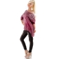 Pullover Mohito Fashion - Glimmer - Beere/Silber