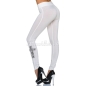 Leggings Last Girl - Kreuz - Creme