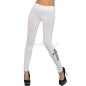 Leggings Last Girl - Kreuz - Creme