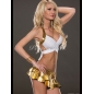 Hot Styles - Top mit Rock - Weiss/Gold