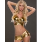 Hot Styles - Top mit Hotpants - Gold