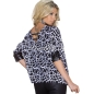 Bluse Enzoria - Fantastic- Schwarz/Weiss