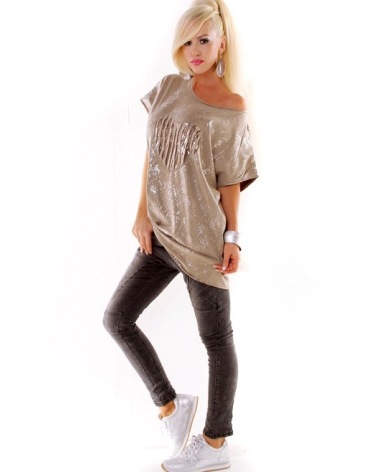 Kurzarmshirt 5People!S