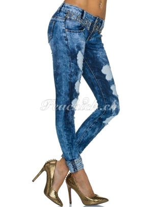 Jeans Original - Strass - Dunkelblau