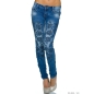 Jeans Miss Two - Ausbrenn Motive - Blau