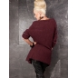 Jacke Moda Fashion - Wickeloptik - Bordeaux