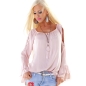 Bluse New Collection - Volants - Rosa