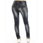 Jeans DSCO - Stickerei - Schwarz