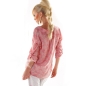 Bluse New Collection - Blumen - Rosa