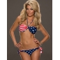 Bikini Rae - Stars and Stripes - Rot/Blau/Weiss