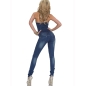 Jeansoverall Feelings Girl - Schulterfrei - Blau