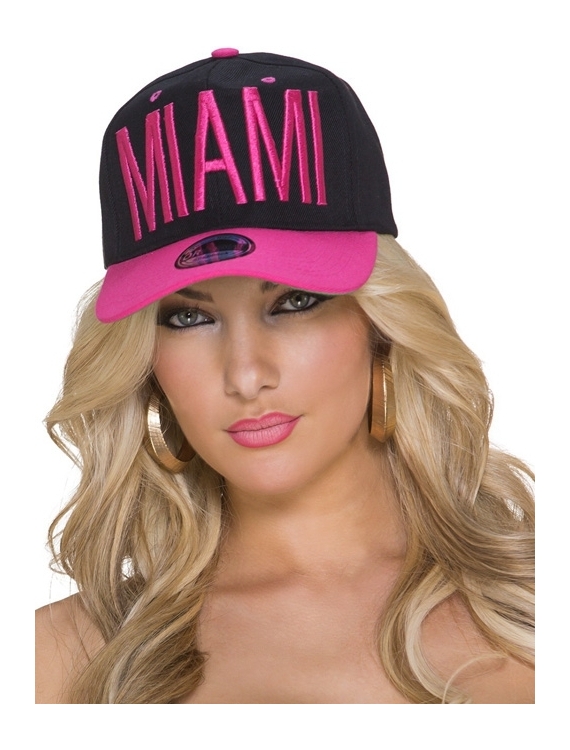 Basecap N&Y Trading Corporation - Miami - Schwarz/Pink